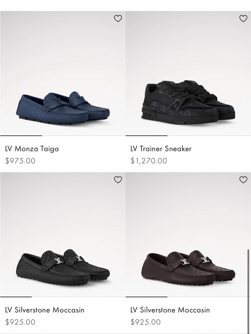 Louis Vuitton elegant black